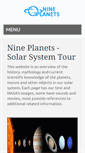 Mobile Screenshot of nineplanets.org